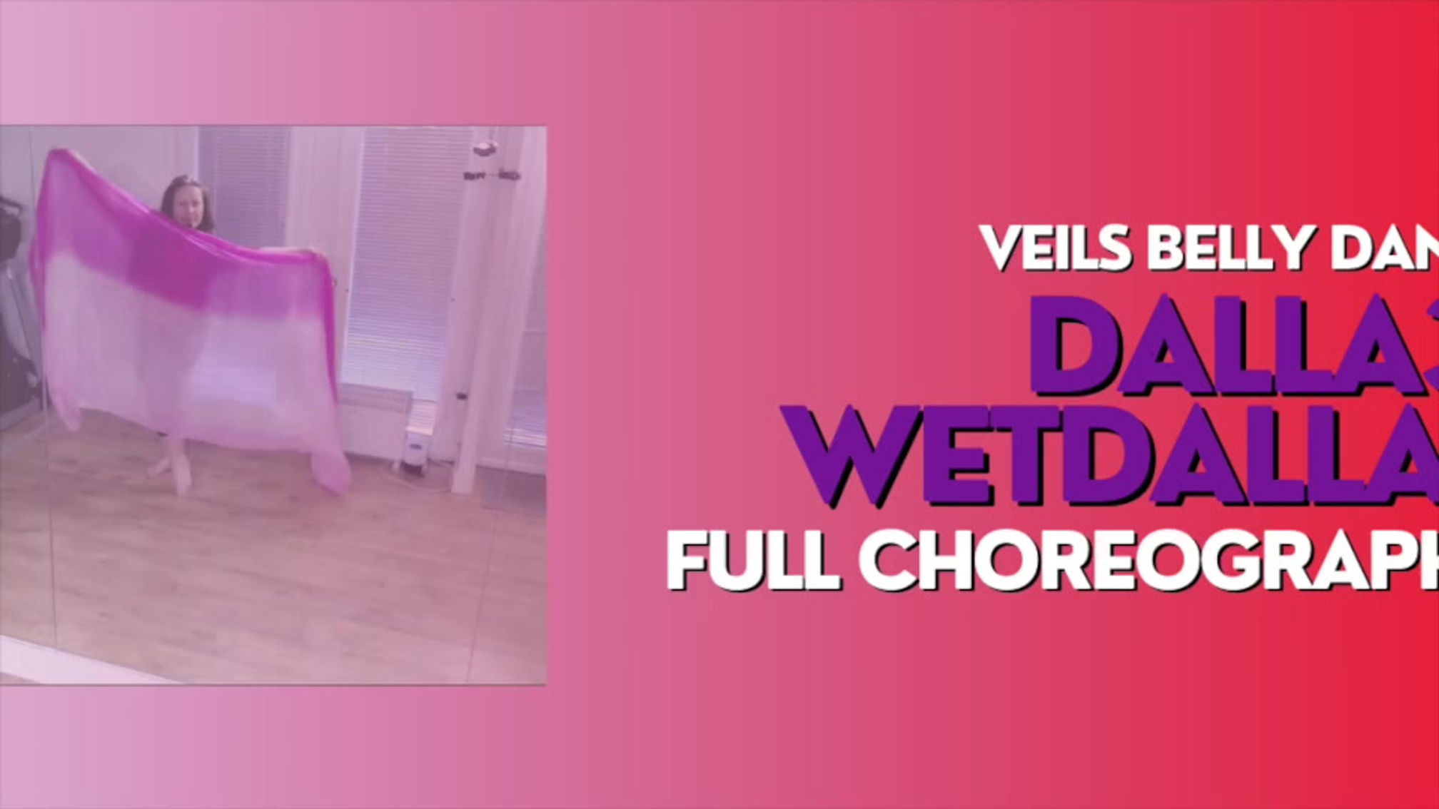 Belly dance with Veils Full Choreography "Dalla3 Wetdalla3" by Hussain Aljassmi